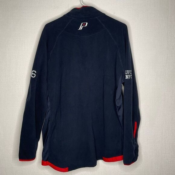 Polaris Sweater Men's XL‎ Navy Full-Zip Mid Layer Fleece Jacket 102019 Outdoors - Picture 4 of 9